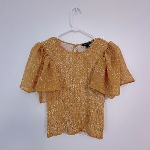 Yellow Express Blouse Size XXS